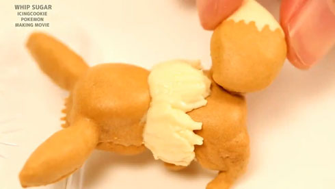 ポケモン イーブイ アイシングクッキー 立体