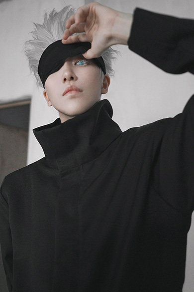 八犬 呪術廻戦 五条悟 コスプレ