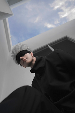 八犬 呪術廻戦 五条悟 コスプレ