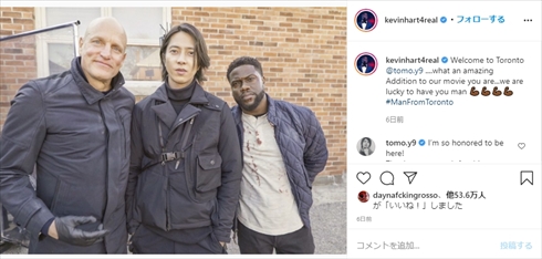 山下智久 カナダ ジャニーズ 映画 The Man from Toronto 海外挑戦 インスタ