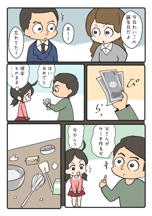 シングルファーザー 家族愛 結婚式