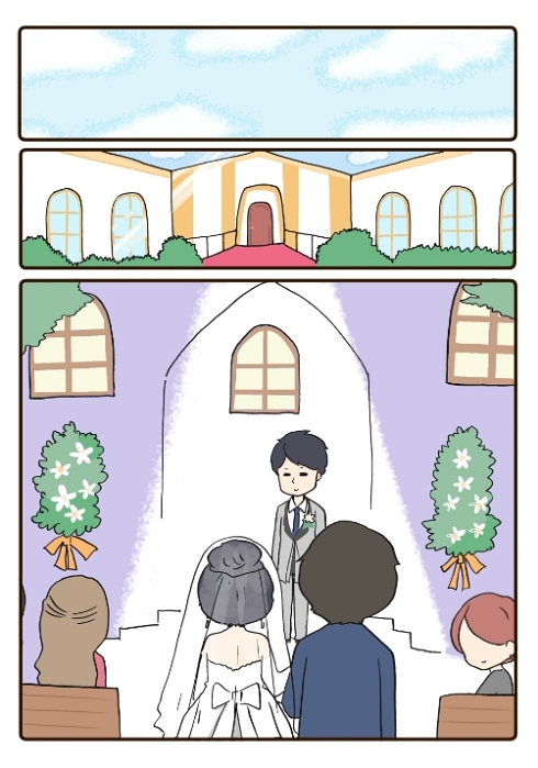 シングルファーザー 家族愛 結婚式