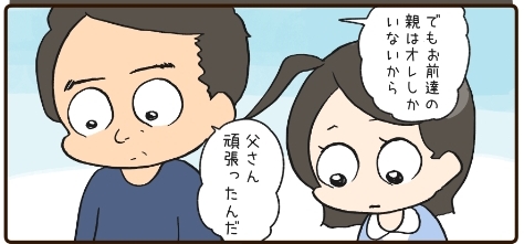 シングルファーザー 家族愛 結婚式