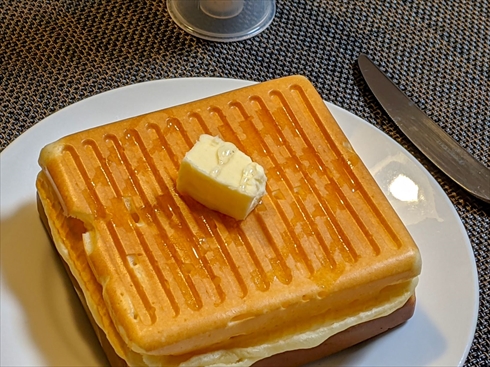 ホットサンドメーカー ホットケーキ