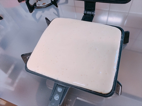 ホットサンドメーカー ホットケーキ