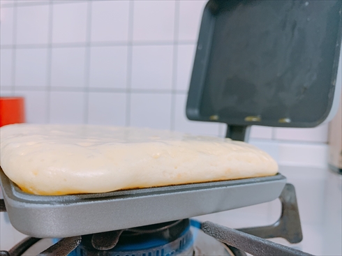 ホットサンドメーカー ホットケーキ
