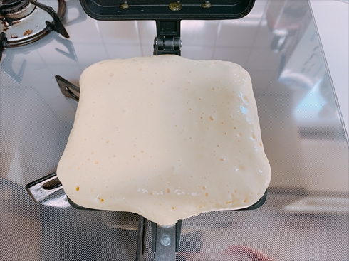 ホットサンドメーカー ホットケーキ