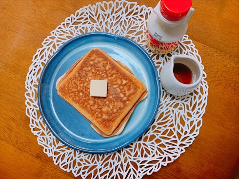 ホットサンドメーカー ホットケーキ