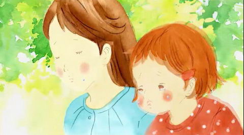 親切な人に見つけてもらって