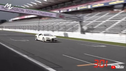 前澤友作 スーパーカー ブガッティ・シロン 時速300キロ