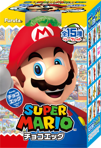 歴代の「スーパーマリオ」がチョコエッグになった！ ヨッシーや