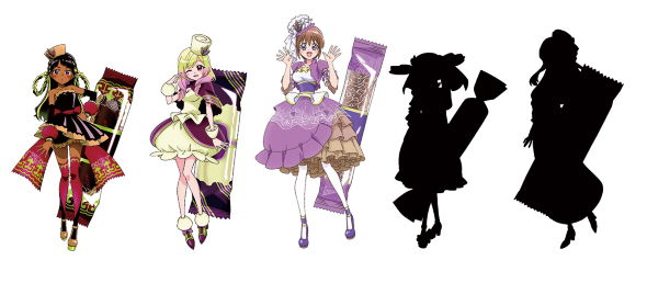 ブルボン オールスターメモリアルセット 第3弾 擬人化 チョコリエール