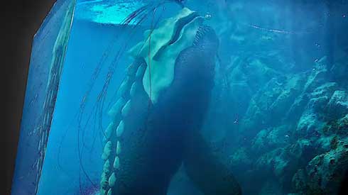 神社 不思議な生き物 ジオラマ 製作 レジンアート メイキング 神秘的 社 守護者