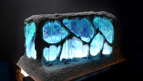 神社 不思議な生き物 ジオラマ 製作 レジンアート メイキング 神秘的 社 守護者