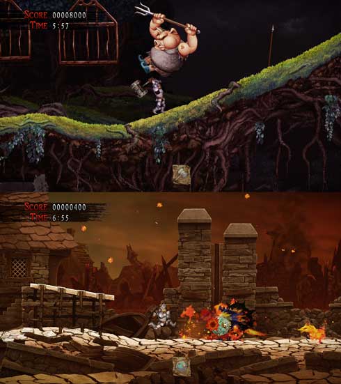 魔界村 シリーズ 最新作 帰ってきた 魔界村 Nintendo Switch カプコン