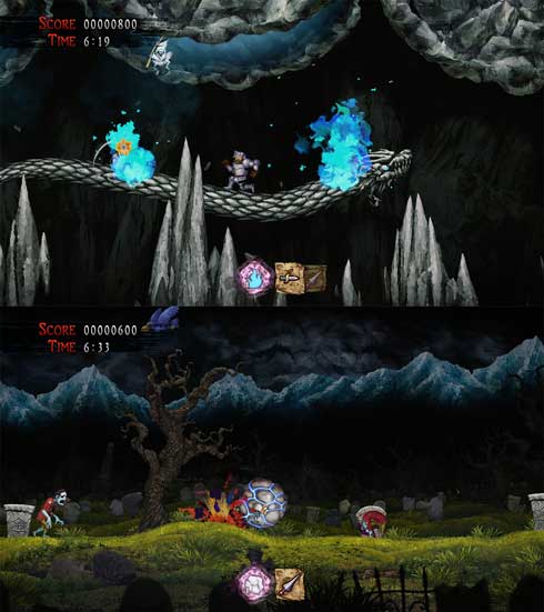 魔界村 シリーズ 最新作 帰ってきた 魔界村 Nintendo Switch カプコン