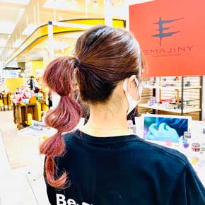 クレパス柄カラーワックス ヘアカラー EMAJINY