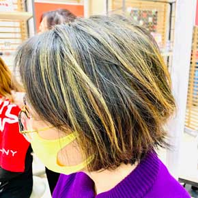 クレパス柄カラーワックス ヘアカラー EMAJINY