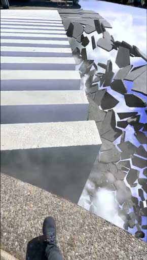 白線から落ちたら負け デスゲーム 映像化 小学生 あるある 実写 合成