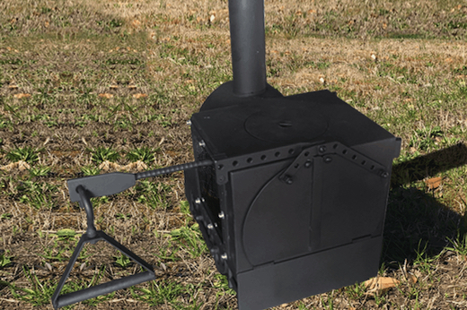 薪ストーブ SL 蒸気機関車 クラウドファンディング キャンプファイヤー