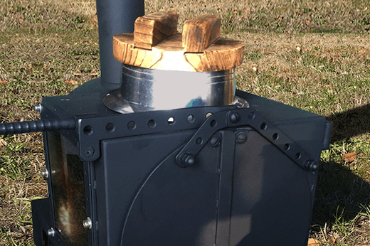 薪ストーブ SL 蒸気機関車 クラウドファンディング キャンプファイヤー