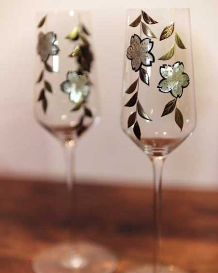 ガラス 蒔絵 螺鈿 きれい 美しい 漆芸