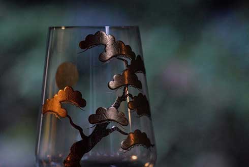 ガラス 蒔絵 螺鈿 きれい 美しい 漆芸