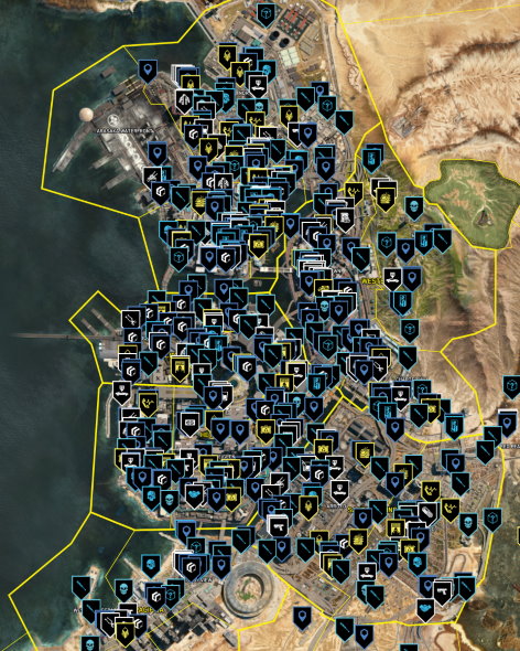 サイバーパンク2077 地図 ブラウザ ナイトシティ INTERACTIVE MAP CD Projekt RED