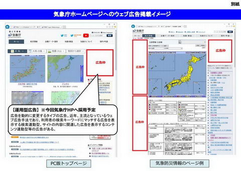 気象庁広告