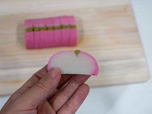 オシャレな板わさ完成