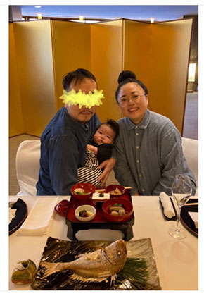 ニッチェ 江上 お食い初め
