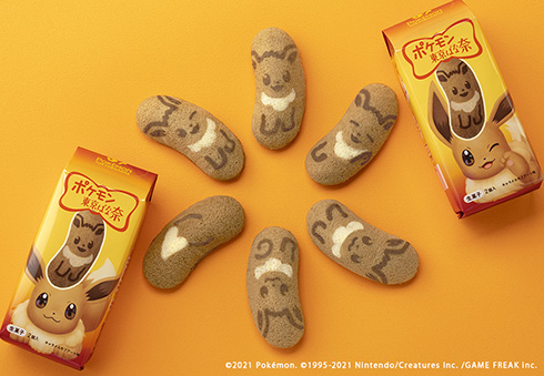 6種類の表情がたまらなくキュート！　「ポケモン東京ばな奈」シリーズから「イーブイ東京ばな奈」が発売