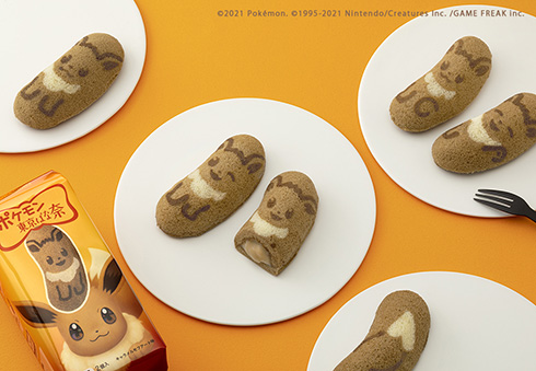 6種類の表情がたまらなくキュート！　「ポケモン東京ばな奈」シリーズから「イーブイ東京ばな奈」が発売