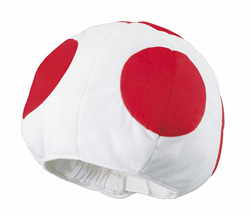 ワンナップ・ファクトリー扱いグッズ　ぬいぐるみハット（キノピオ）