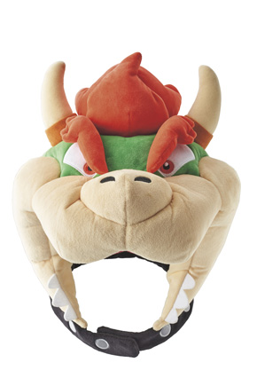 ワンナップ・ファクトリー扱いグッズ　ぬいぐるみハット（クッパ）