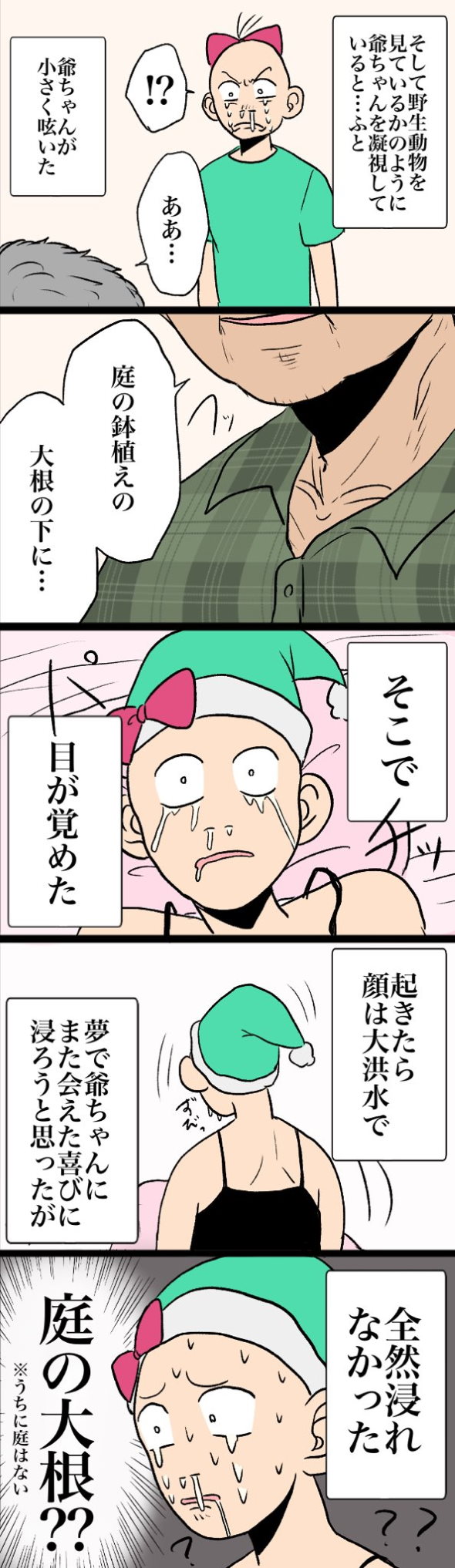 EKKO Twitter 漫画 祖父 夢