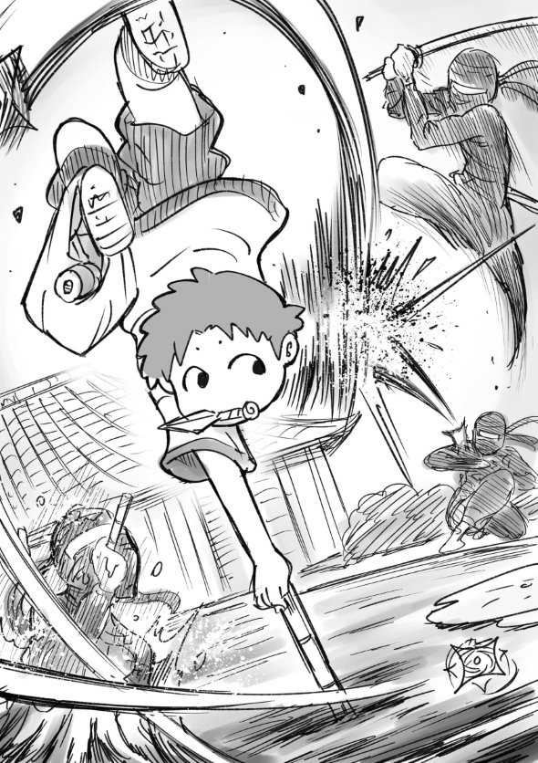 4コマ 漫画 tiwtter 赤信号わたる 先生 お母さん