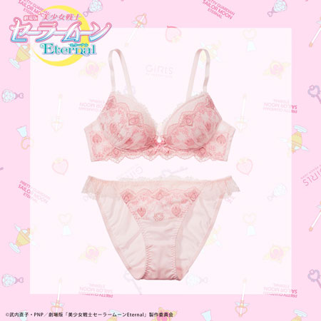 劇場版 美少女戦士セーラームーン Eternal GiRLS by PEACH JOHN コラボ ランジェリー