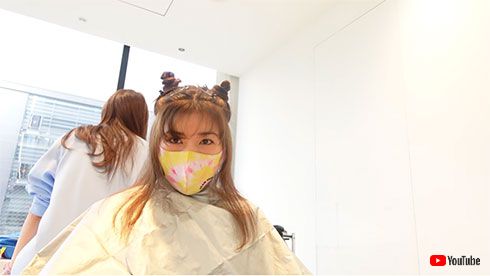 仲里依紗　ヘアカラー イメチェン