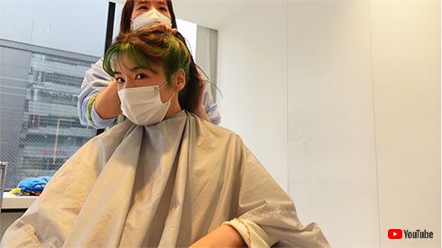 仲里依紗　ヘアカラー イメチェン