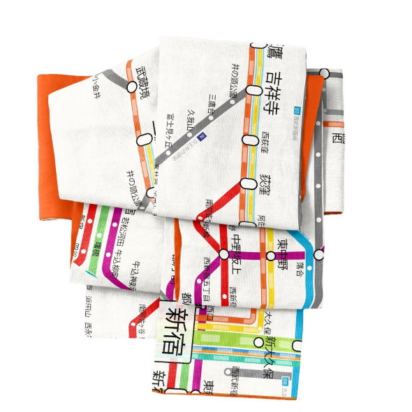 ゴフクヤサンドットコム 着物 帯 デジタル プリント 変わり種