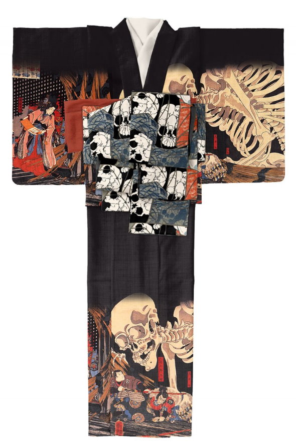 ゴフクヤサンドットコム 着物 帯 デジタル プリント 変わり種