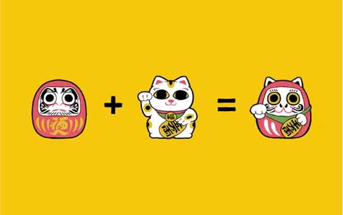 縁起物 キメラ エンギメラ カプセルトイ だるま 招き猫 赤べこ 鯛