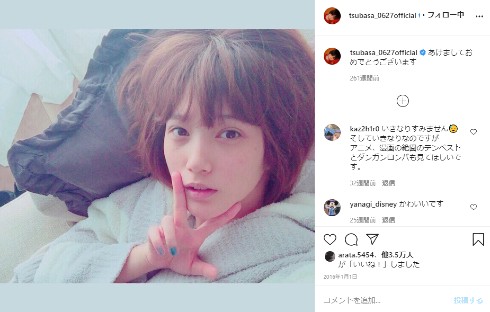 本田翼 インスタ ゲーム 正月