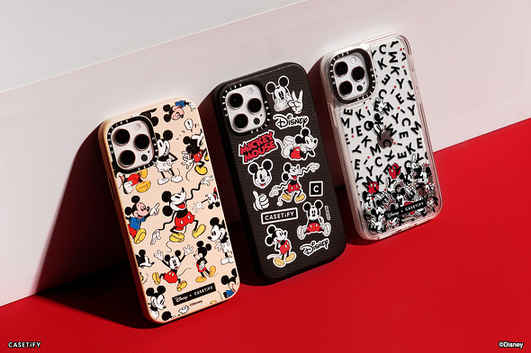 レトロでポップな「Disney x CASETiFY コレクション」 ミッキー