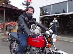 CB400FOUR 藤森慎吾仕様　プラモデル完成品 子分系YouTuber藤森慎吾、総長とウキウキ「ヨンフォア」大改造