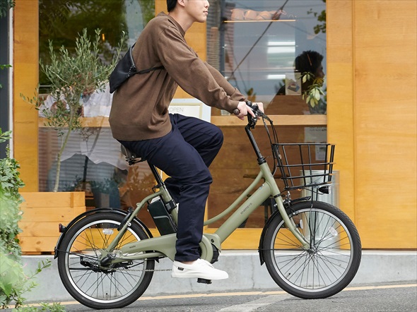 電動アシスト自転車「エナシスコンパクト」