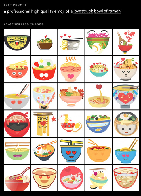 テキストから画像生成するAI「DALL・E」　「バレリーナ衣装で犬の散歩をする赤ちゃんダイコンのイラスト」など成果を発表