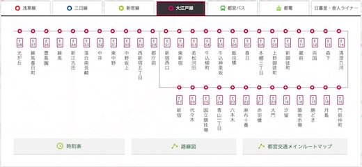 都営地下鉄大江戸線 新型コロナ 運行 ダイヤ