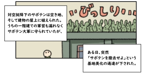 ミリタリー サボテン